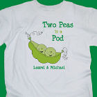 Two Peas in Pod Twins Youth T-Shirt
